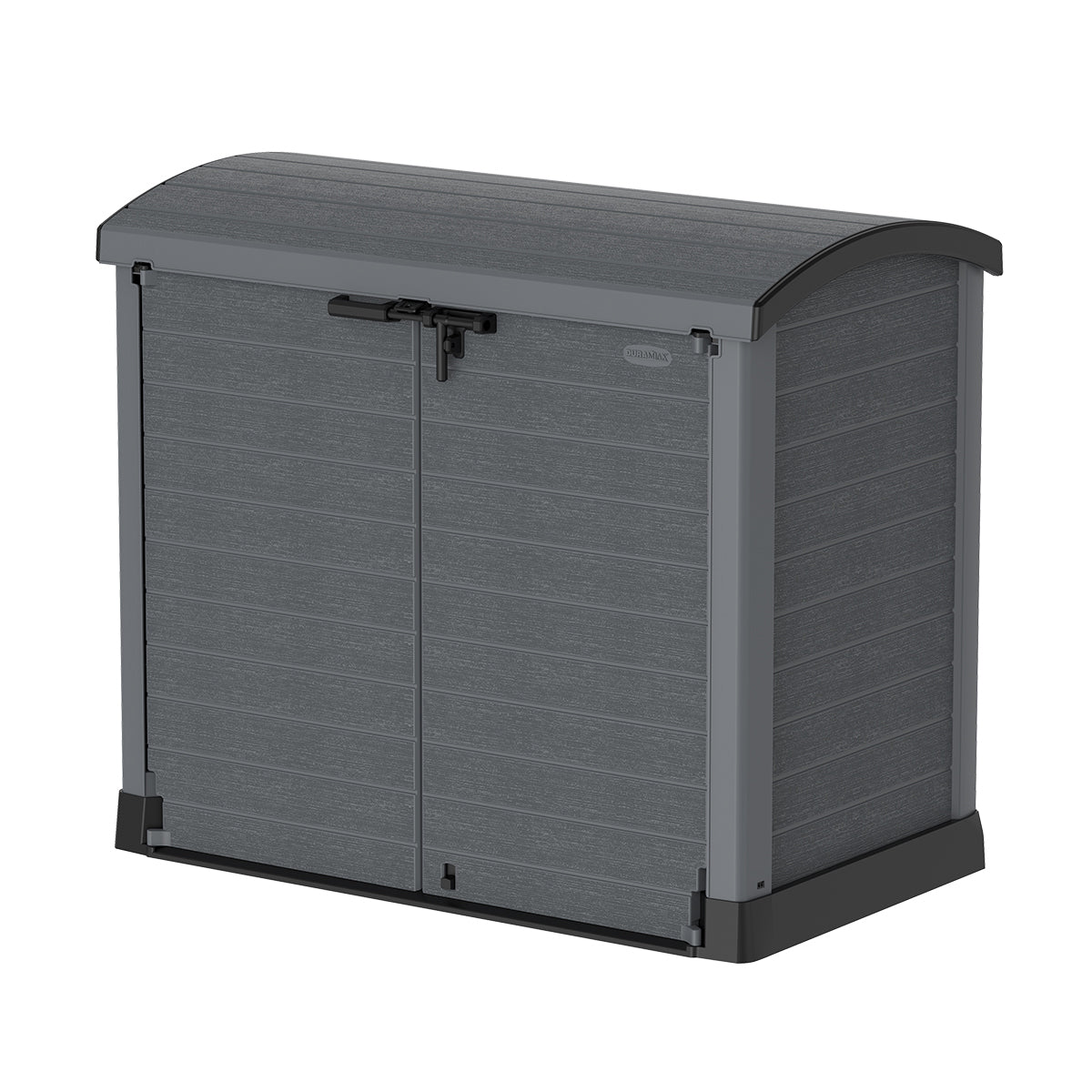 Arcón Cubre Cubos Exterior 1200 L Pvc Gris Antracita_0