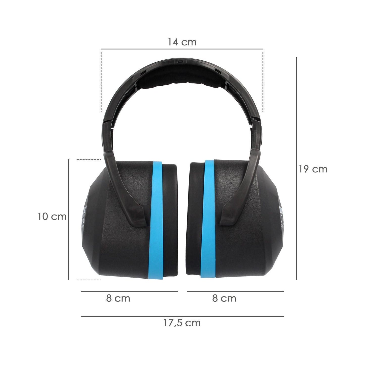 Protector Auditivo Cascos Ce Snr 29 Db Trabajar, Dormir, Estudiar, Leer, Viajar, Ronquidos, Proteccion Auditiva Cascos_1