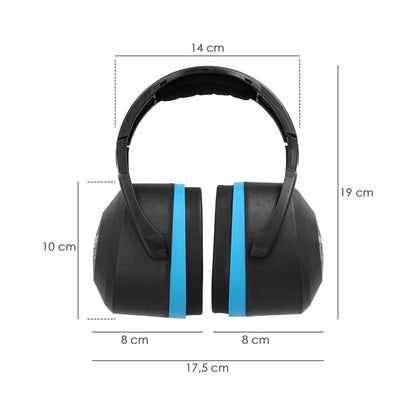 Protector Auditivo Cascos Ce Snr 29 Db Trabajar, Dormir, Estudiar, Leer, Viajar, Ronquidos, Proteccion Auditiva Cascos