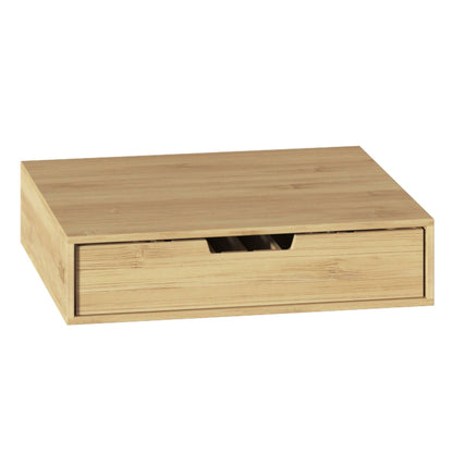Well Home - Portacápsulas Con 1 Cajón En Bambú 34,5x30,5x8cm
