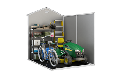 Caseta De Exterior Manor 6x8 De Keter. 185,8x236,8x227 Cm - Gris