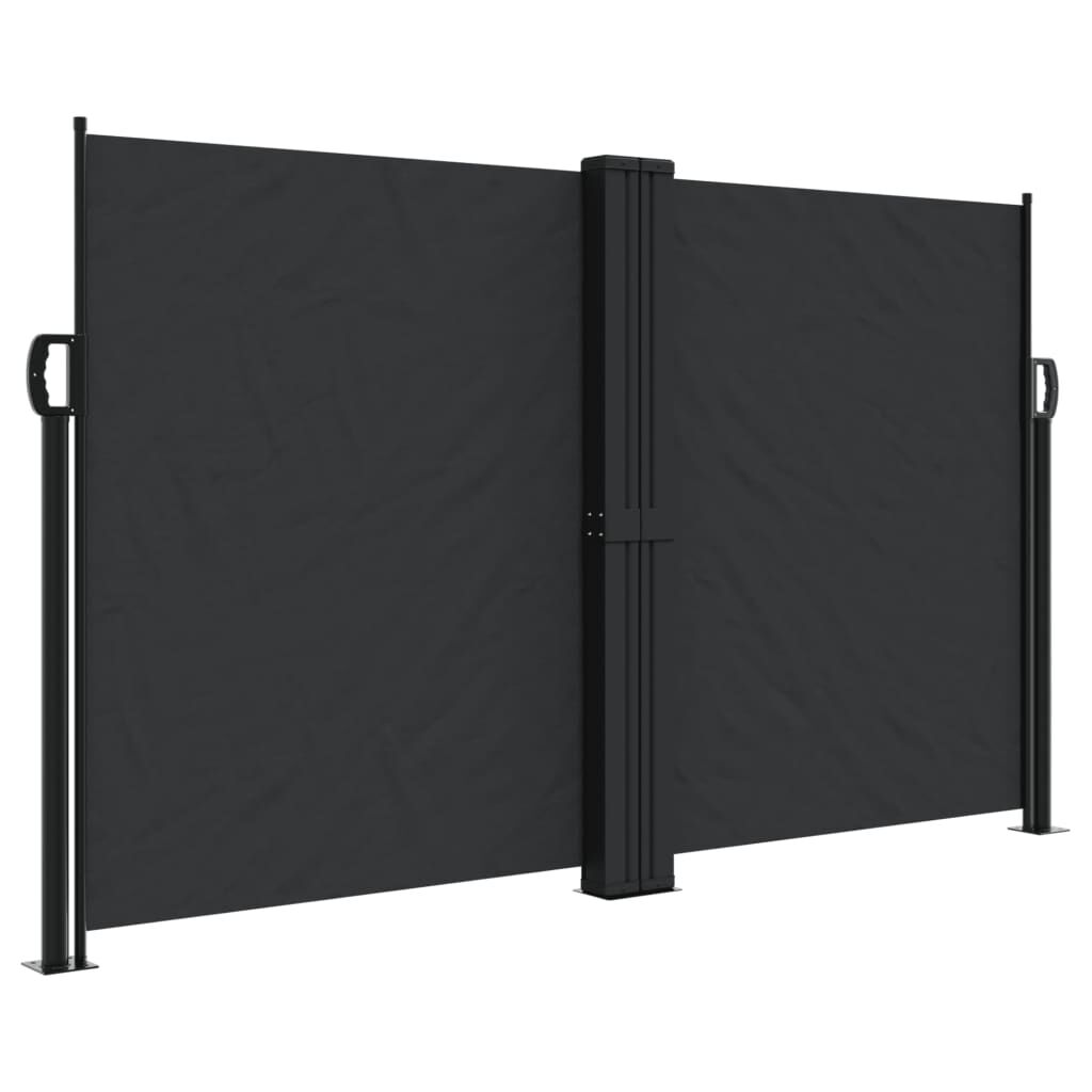 Vidaxl Toldo Lateral Retráctil Negro 140x600 Cm_0