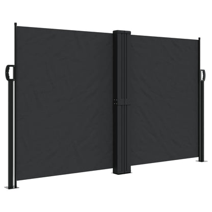 Vidaxl Toldo Lateral Retráctil Negro 140x600 Cm_0