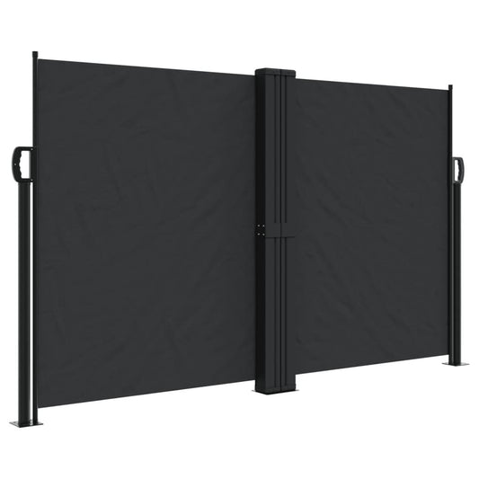 Vidaxl Toldo Lateral Retráctil Negro 140x600 Cm_0