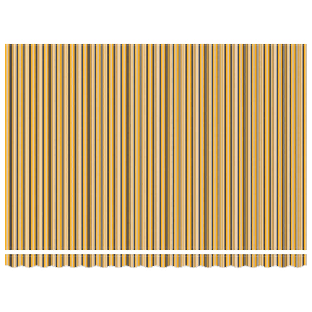 Toldo Retráctil Multicolor 450 X 300 Cm Poliéster Y Metal_5