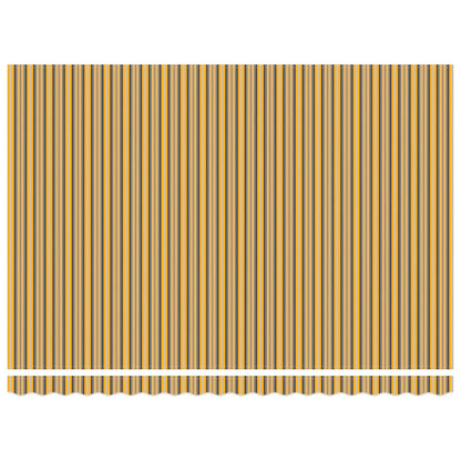 Toldo Retráctil Multicolor 450 X 300 Cm Poliéster Y Metal_5