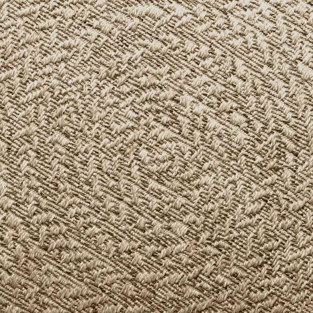 Vidaxl Alfombra Zizur Apariencia Yute Interior Exterior Beige 80x200cm_3