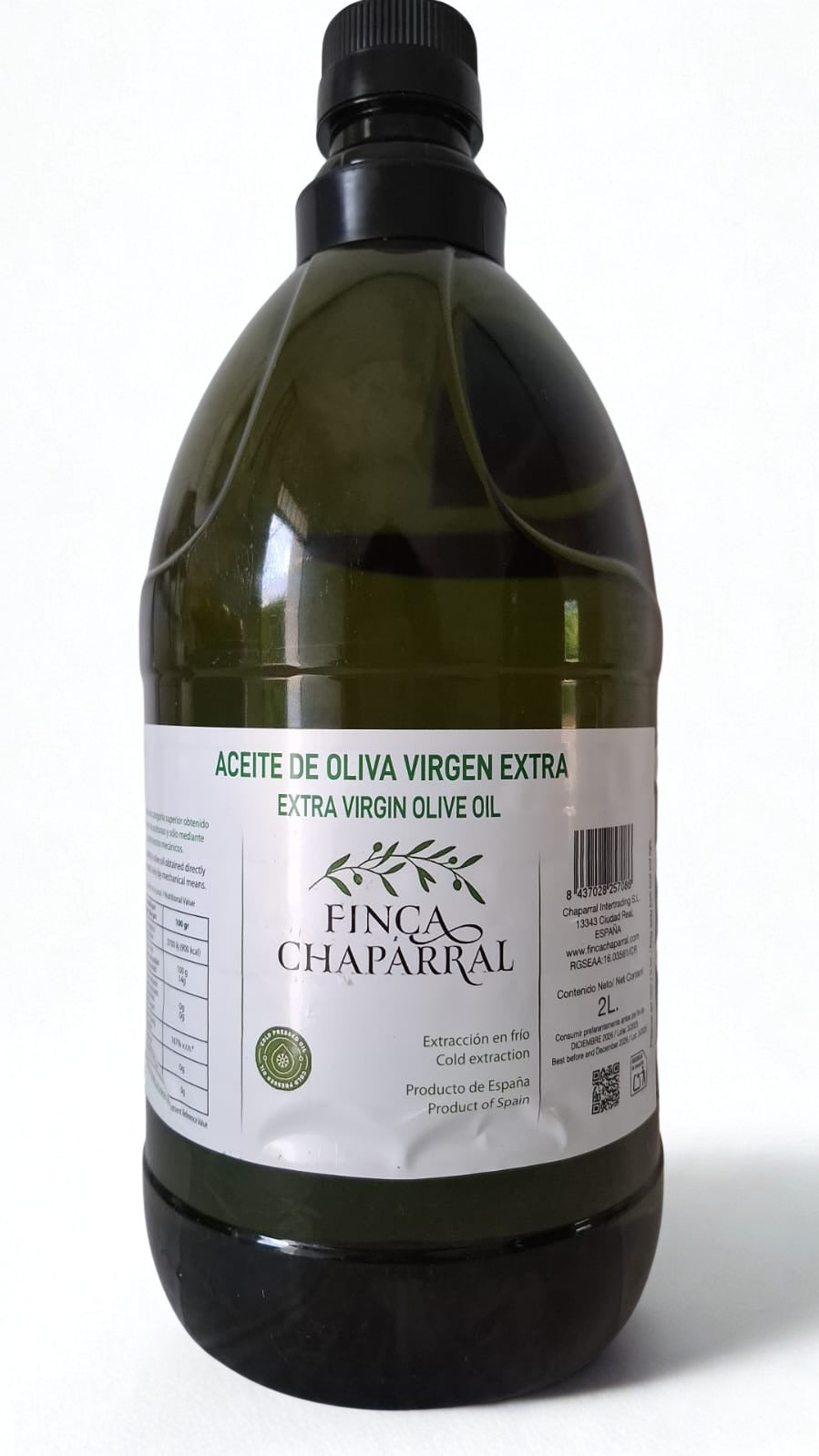 Pet Aceite Oliva Virgen Extra. 2 Litros