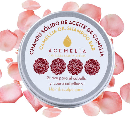 Pack Beauty Hair Acemelia | Champú Sólido y Aceite de Camelia