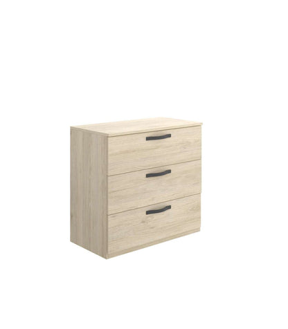 Comoda Jaen 3 Cajones En Acabado Natural 72.3 Cm(alto)70.4 Cm(ancho)44.7 Cm(largo)_2