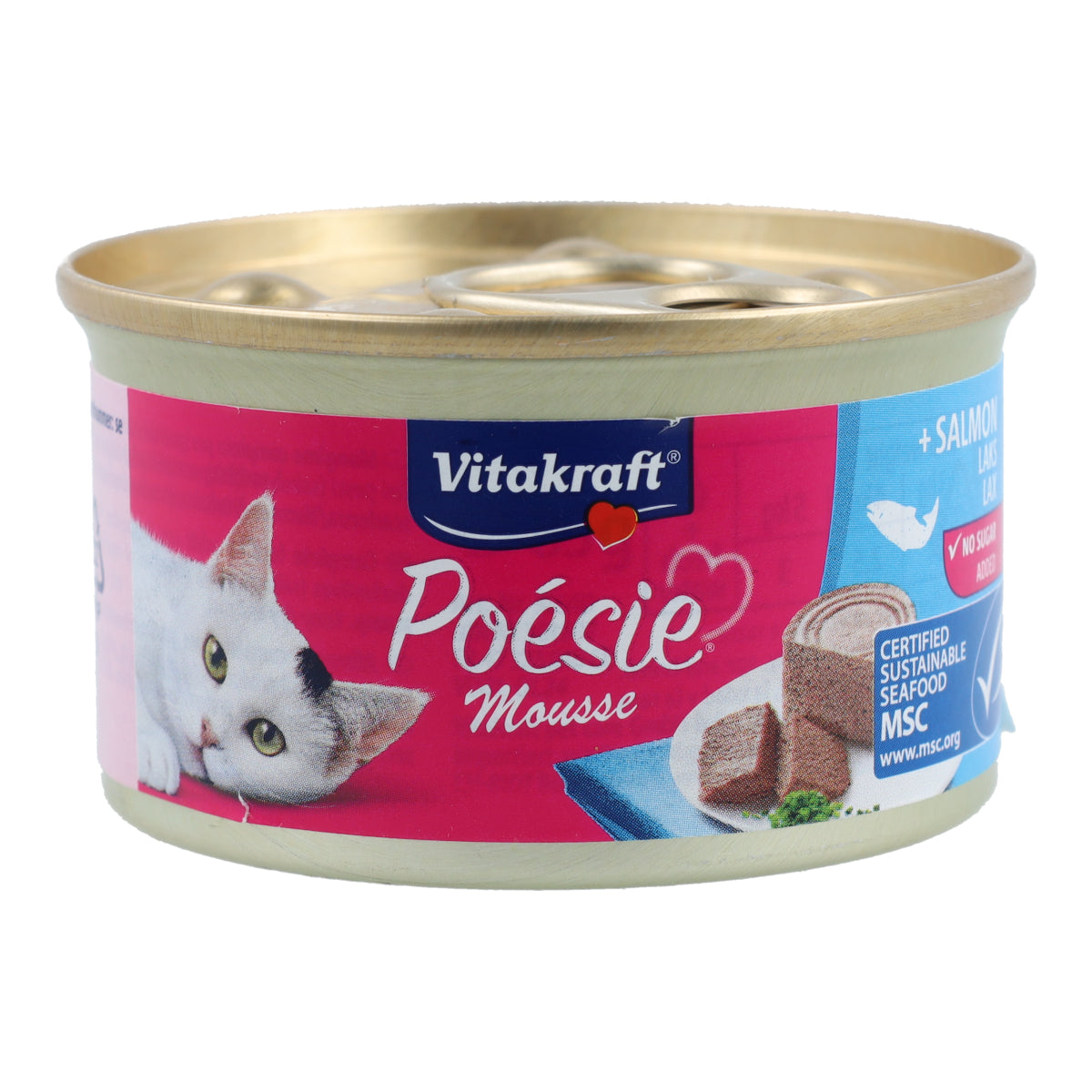 Vitakraft Latita Poésie mousse de salmón 85 g comida húmeda gato
