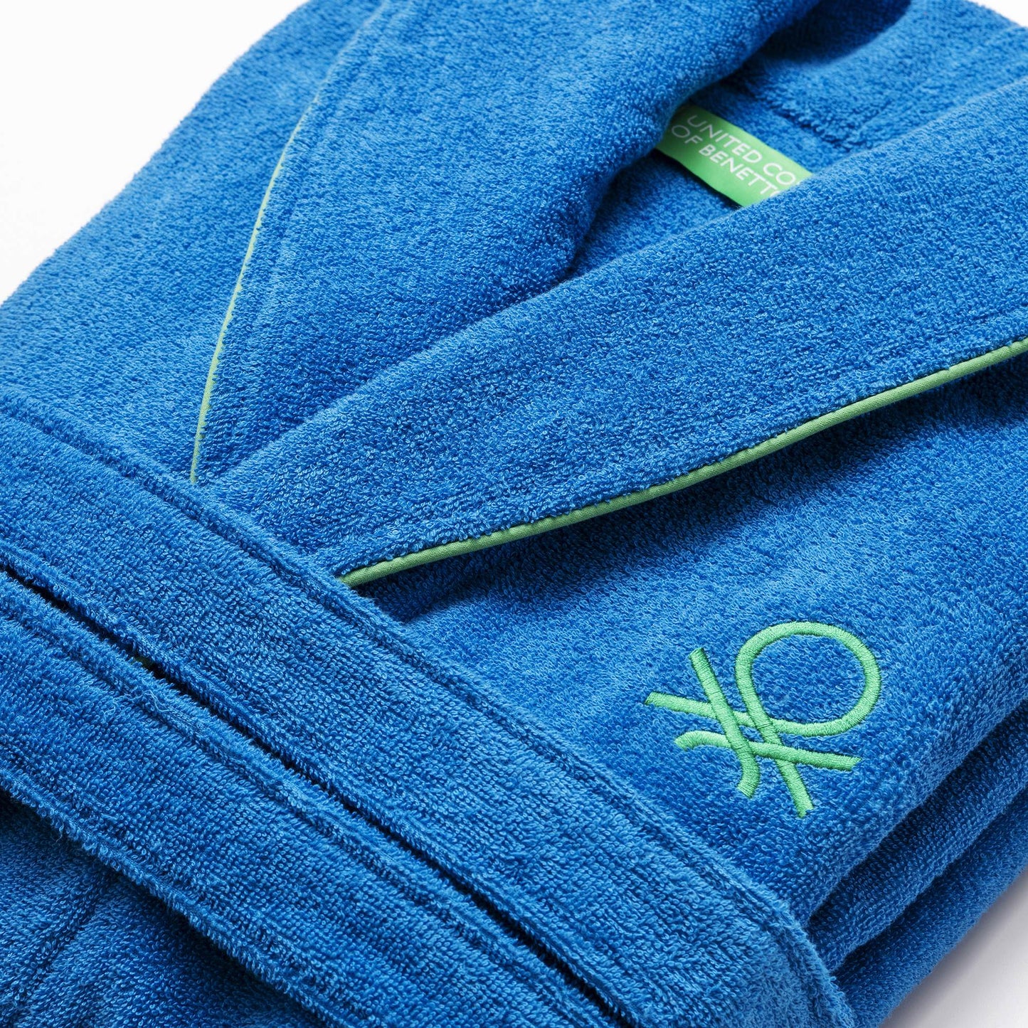 Albornoz M/l 360gsm 100% Algodón Azul Rainbow_4