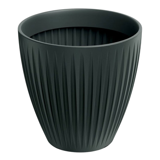 Maceta Latia Round Midl Ø60x58 Antracita