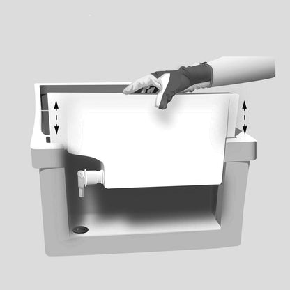 Huerto urbano con autoriego terracota 100 L Verdemax