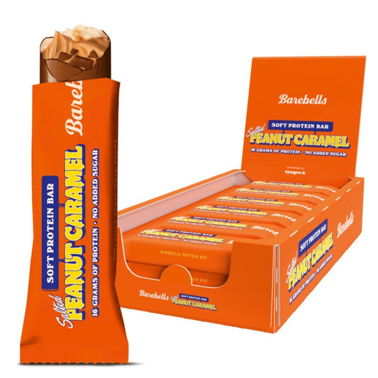 Caja De 12 Barritas Salted Peanut Caramel Barebells_0