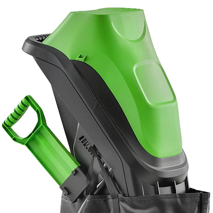Outsunny Trituradora De Ramas Eléctrica 2500w Con 2 Cuchillas Para Ø44 Mm Ramas_3