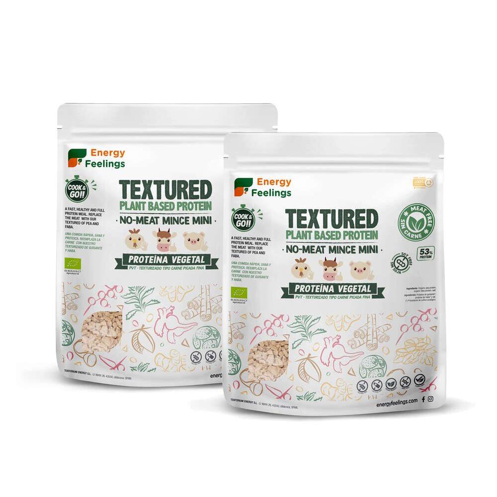Proteína Vegetal Texturizada (PVT) - Tipo carne picada fina ecológica
