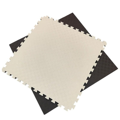 Artatami® Tatami Puzzle 1x1x40 mm Marron - Beige【1 Unidad】 Alta Densidad EVA – Judo, BJJ, MMA y Lucha_0