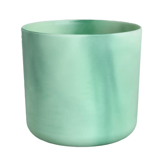 Macetero reciclado Ocean Round Elho verde pacífico 16 cm