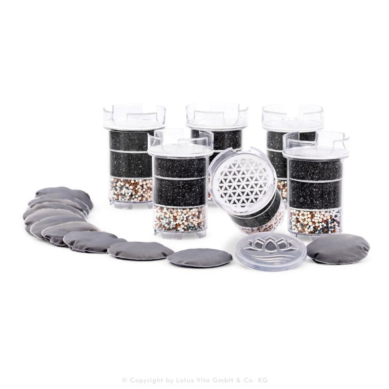 Pack De 6 Recambios Para Filtros De Agua Lotus Vita_0
