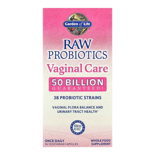 Raw Probiotics Vaginal Care 30 Caps_0