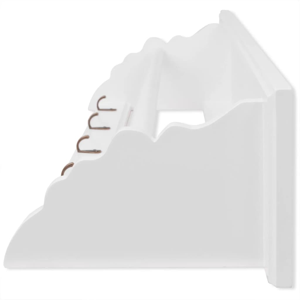 Perchero Estilo Barroco Mdf Blanco_2