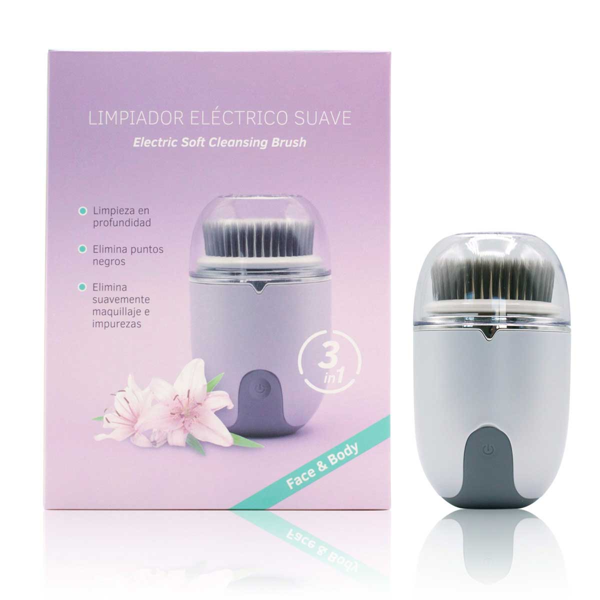 Limpiador Facial 3 en 1 Labnatur| Limpieza Facial Profunda | Exfoliación y Masaje_0