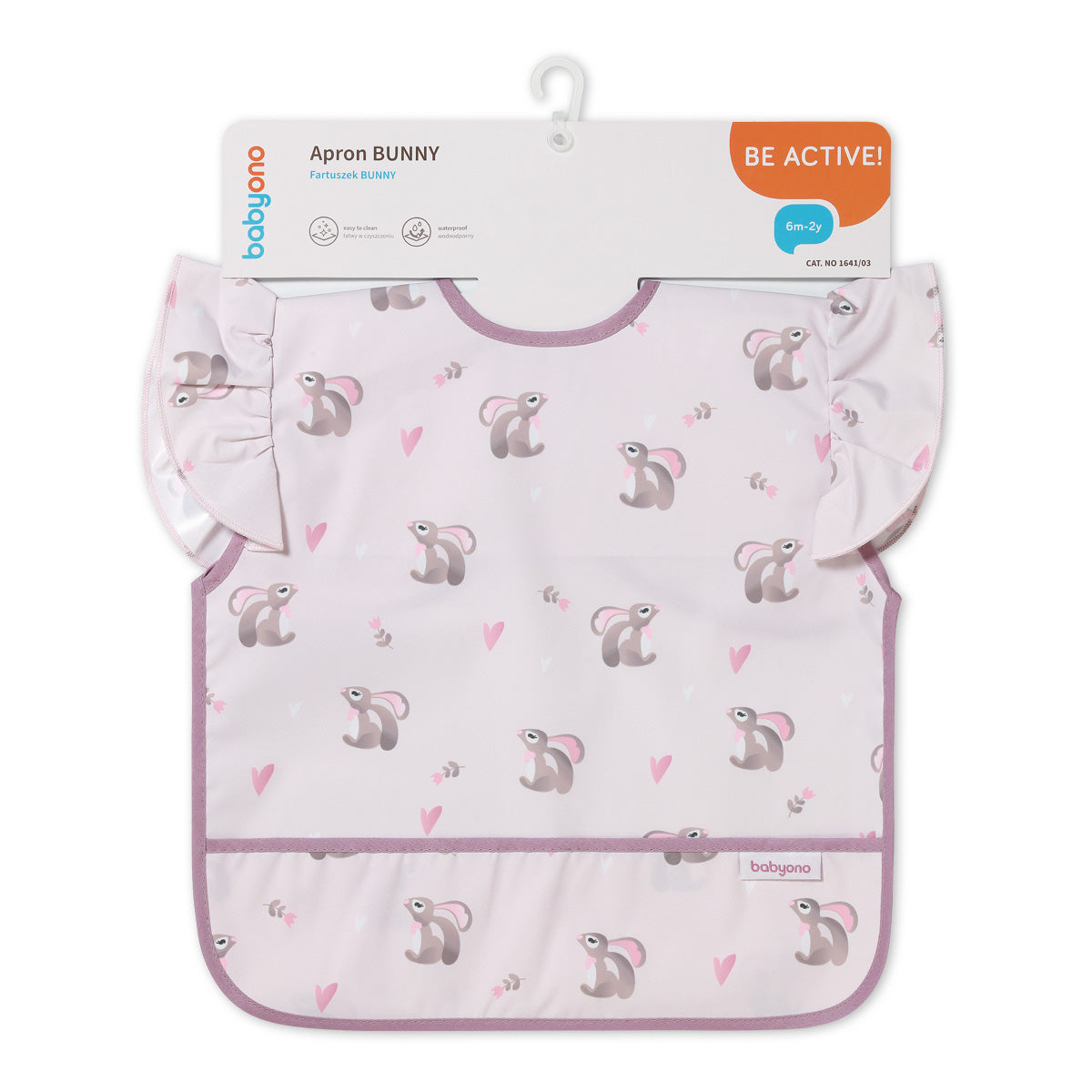 Babero Blw Largo Impermeable 6m A 2años Bunny_3