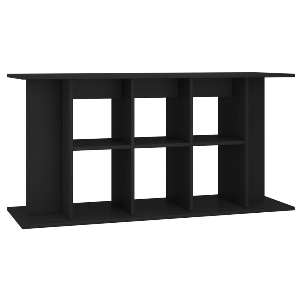 Vidaxl Soporte Para Acuario Madera De Ingeniería Negro 120x40x60 Cm_0