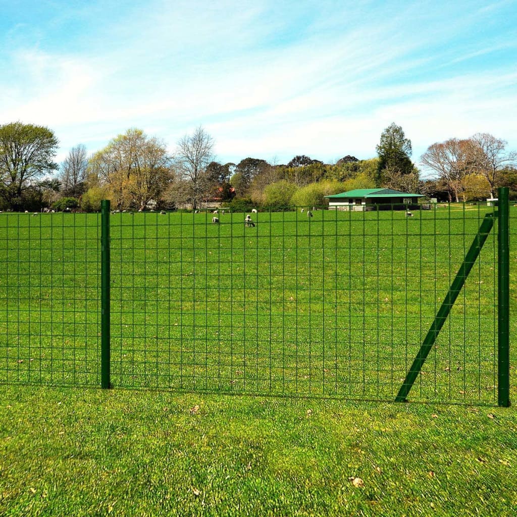 Euro Valla De Acero Verde 25x1,5 M / Vetonek_3