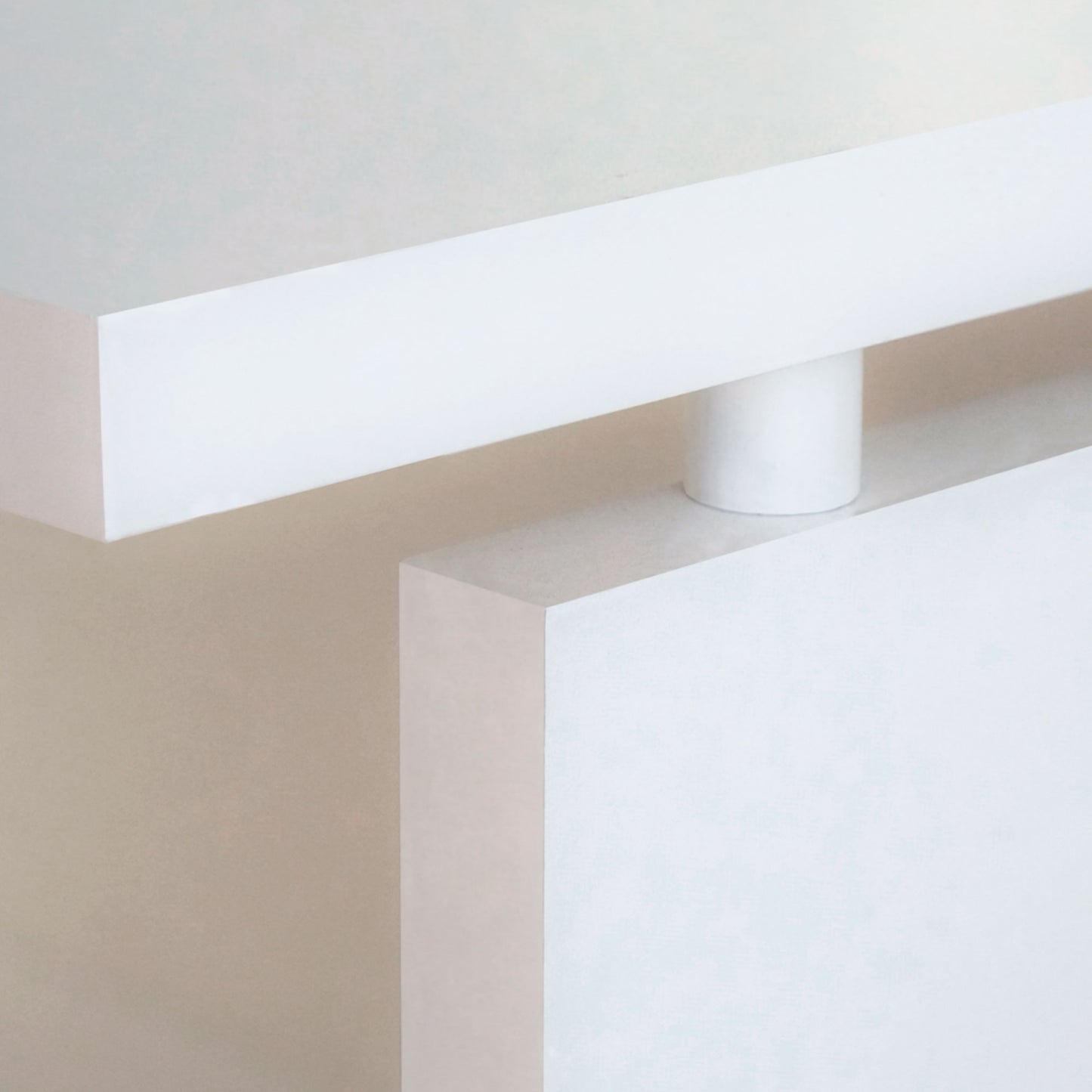 Escritorio, Mesa De Ordenador Oficina, Estudio 76 X 155 X 68 Cm, Despacho, Habitación, Desk, Briebe, Zenith, Blanco_4