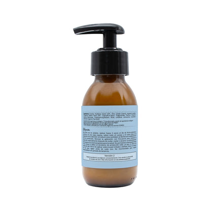 Protector solar mineral líquido SPF50 con aceite de karanja Monoi y Almizcle Comme Avant 105 ml