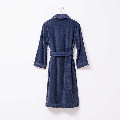 Albornoz S/m 100% Algodón 360gsm Navy Scalpers Home_3