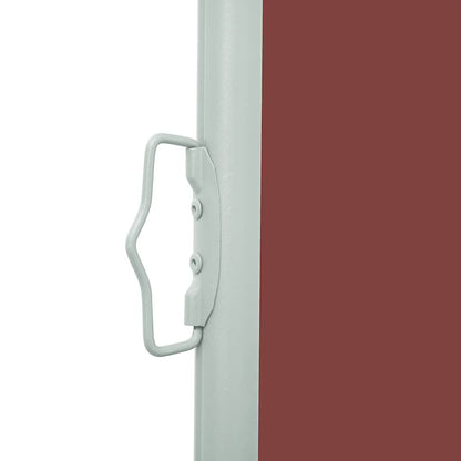 Vidaxl Toldo Lateral Retráctil De Jardín Marrón 100x300 Cm_3