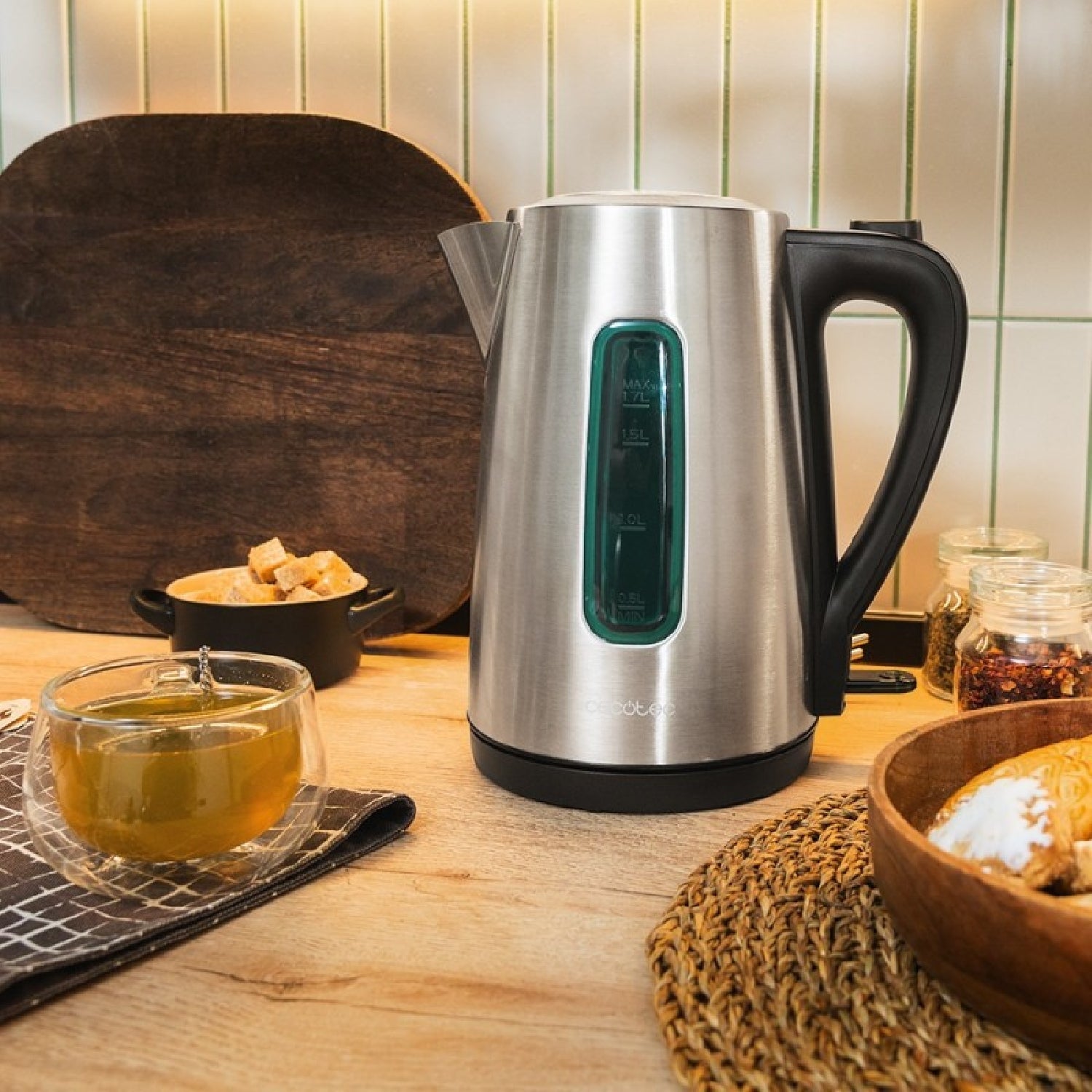 Cecotec Hervidor De Agua Thermosense 210 Steel_2