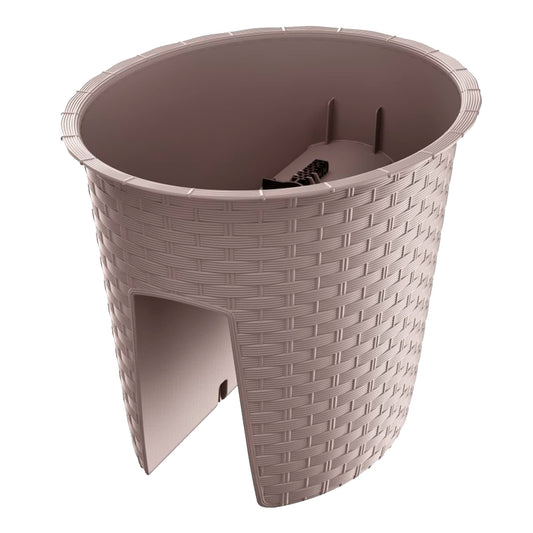 Maceta Ratolla Oval 6l., Dimensiones (mm) 298x242x225, Color Mocca_0