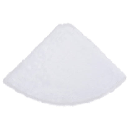 Vidaxl Falda Para Árbol De Navidad Blanca De 150 Cm De Piel Sintética_3