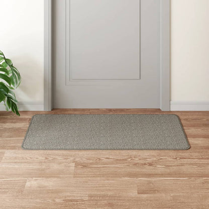 Vidaxl Alfombra De Pasillo Con Aspecto De Sisal Plateada 50x100 Cm_1