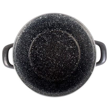 Olla k2 Gransasso  Ø20cm Con Tapa De Vidrio