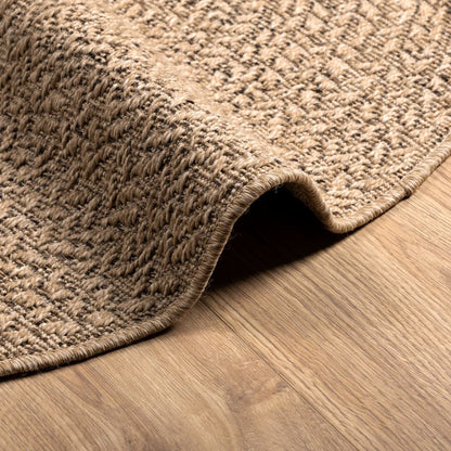 Alfombra Zizur Apariencia De Yute Interior Y Exterior 160 Cm / Vetonek_5