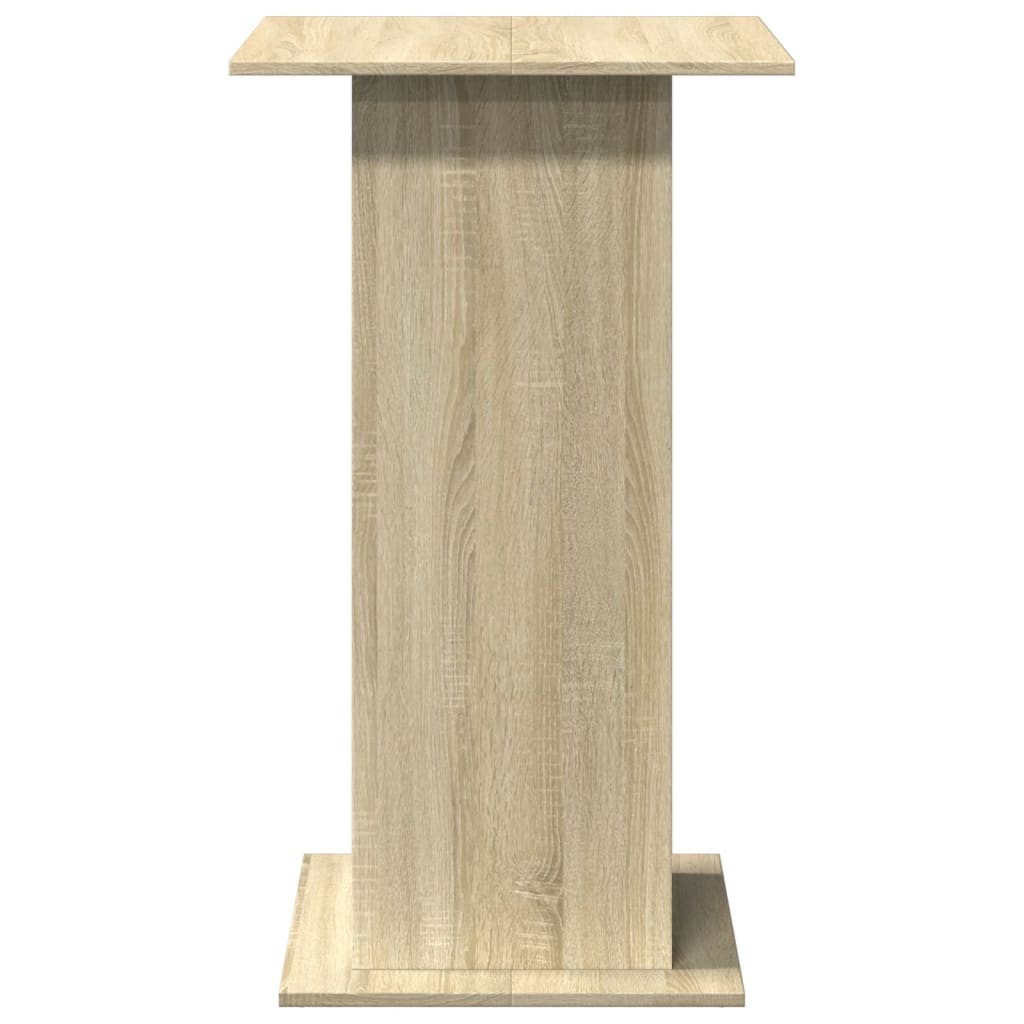 Mesa Alta Bar Con Almacenaje Madera Roble Sonoma 60x60x102 Cm_3