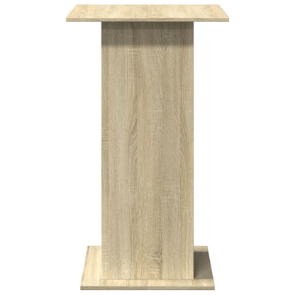 Mesa Alta Bar Con Almacenaje Madera Roble Sonoma 60x60x102 Cm_3