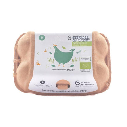 12x Huevos ECO Planeta Huerto