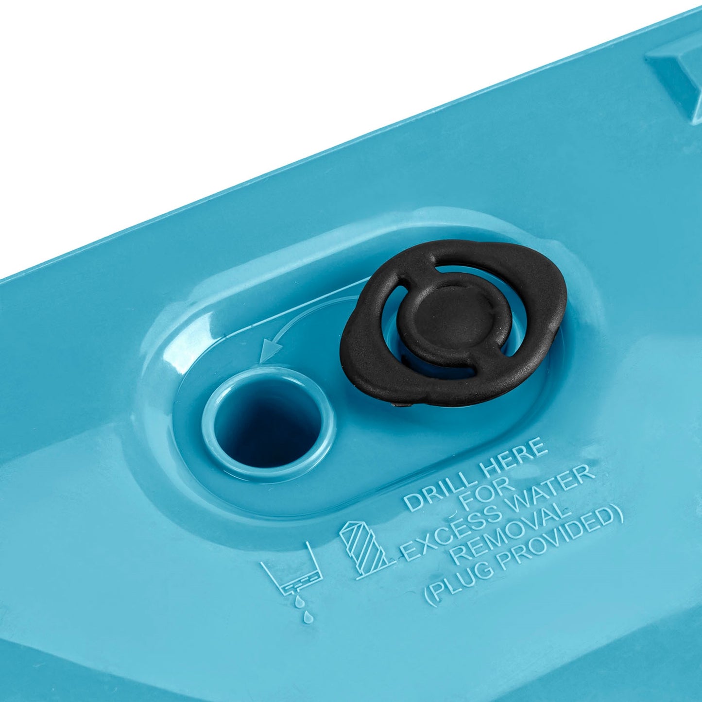 Macetero Color Azul Escandinavo, Con Depósito, Colección Furu, De 20 X 20 X 38 Cm, Capacidad De 5 L._5