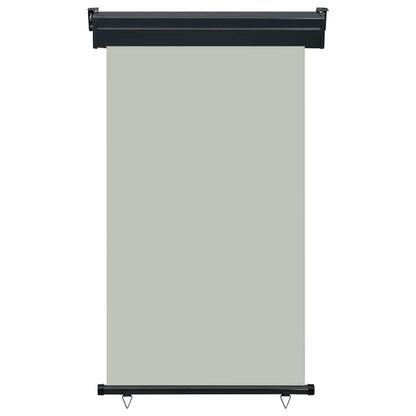 Vidaxl Toldo Lateral De Balcón Gris 105x250 Cm_1