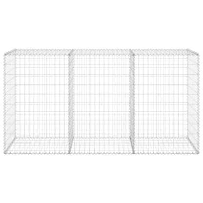 Muro De Gaviones Con Cubiertas Acero Galvanizado 200x60x100 Cm / Vetonek_4