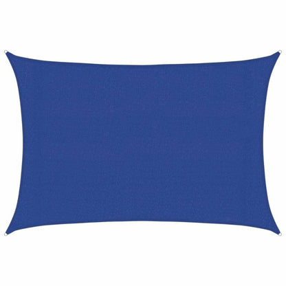 Vidaxl Toldo De Vela Rectangular Hdpe Azul 160 G/m² 3x4 M_0