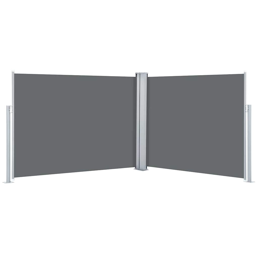 Vidaxl Toldo Lateral Retráctil Gris Antracita 140x1000 Cm_0
