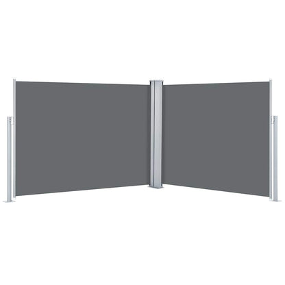 Vidaxl Toldo Lateral Retráctil Gris Antracita 140x1000 Cm_0