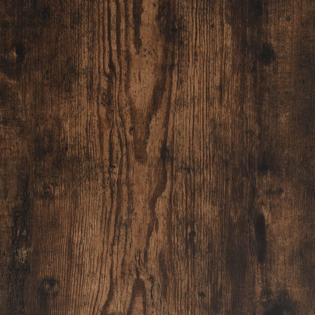 Mesa De Comedor Madera De Ingeniería Roble Ahumado 180x90x76 Cm_4